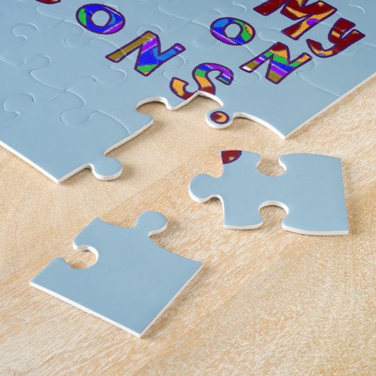 Gehirn auf Tauben Puzzle (Seite)