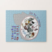 Gehirn auf Tauben Puzzle (Horizontal)