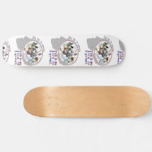 Gehirn auf Tauben Skateboard (Horizontal)