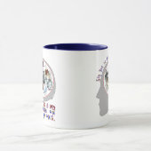 Gehirn auf Tauben Tasse (Zentrum)