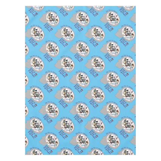 Gehirn auf Tauben Tischdecke (Vorderseite)