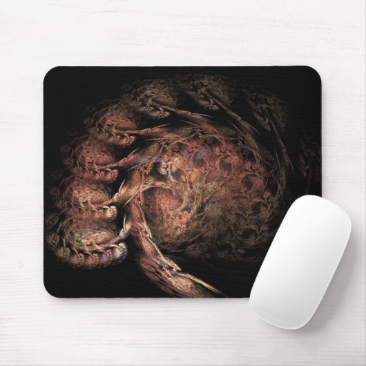 Gehirn-Baum Mousepad (Mit Mouse)