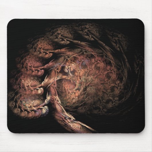 Gehirn-Baum Mousepad (Vorne)