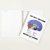 Gehirn bei der Arbeit nicht stören Anatomische Ber Planer (Anzeige)