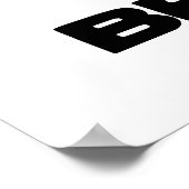 Gehirn bei der Arbeit nicht stören (anatomischer S Poster (Ecke)