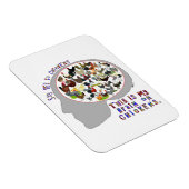 Gehirn bei Hühnern Magnet (Rechte Seite)