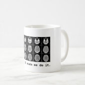 Gehirn: Bereich 25 ließ mich es tun Kaffeetasse (VorderseiteRechts)