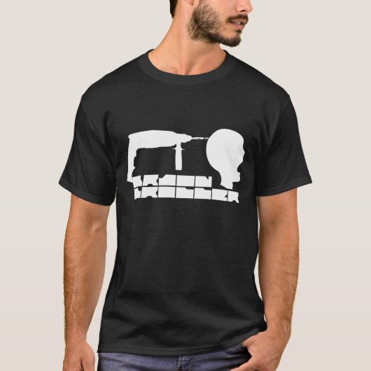 Gehirn-Bohrer T-Shirt (Vorderseite)