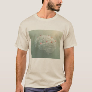 Gehirn Botanische Kreativität T-Shirt