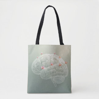 Gehirn Botanische Kreativität Tasche