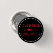 Gehirn Button (Vorne & Hinten)