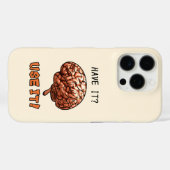 Gehirn Case-Mate iPhone Hülle (Rückseite (Horizontal))