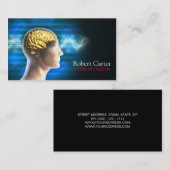 Gehirn-Chirurg-/Psychologe-menschlicher Visitenkarte (Vorne/Hinten)
