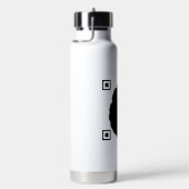 Gehirn-Datenmatrix Trinkflasche (rechts)