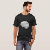 Gehirn der menschlichen Anatomie T-Shirt (Vorne ganz)