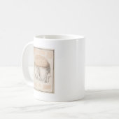 Gehirn eins - Neuroanatomie Kaffeetasse (Vorderseite Links)