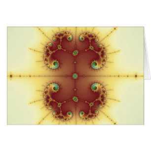 Gehirn - Fraktal Card