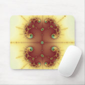 Gehirn - Fraktal Mousepad (Mit Mouse)