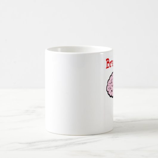 Gehirn-Furz Kaffeetasse (Mittel)