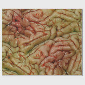 Gehirn, GehirnZZ BRAINZZZ Geschenkpapier (Flach)