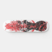 Gehirn-Hals-Dorn Skateboard (Horizontal)