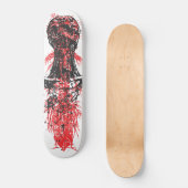 Gehirn-Hals-Dorn Skateboard (Vorderseite)
