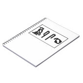 Gehirn Hieroglyphics Notizblock (Linke Seite)