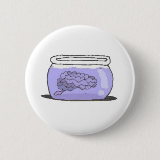 Gehirn im fishbowl button