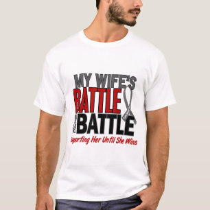 Gehirn-Krebs MEIN KAMPF ZU 1 Ehefrau T-Shirt
