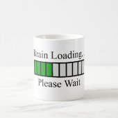 Gehirn-Laden-Bar Kaffeetasse (Mittel)