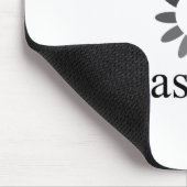 Gehirn-Laden-Kreis Mousepad (Ecke)