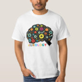 GEHIRN MIT NEUROLOGIE T-Shirt (Vorderseite)