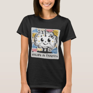 Gehirn mit Pflaster – Heilung im Gange T-Shirt