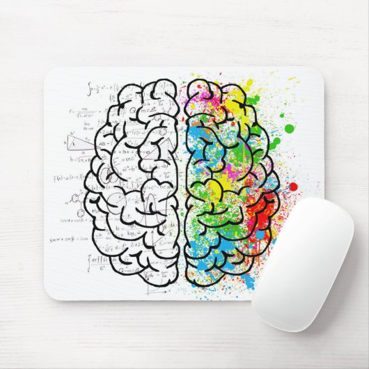 Gehirn Mousepad (Mit Mouse)