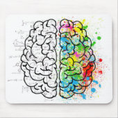 Gehirn Mousepad (Vorne)