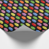 Gehirn-Muster Geschenkpapier (Ecke)