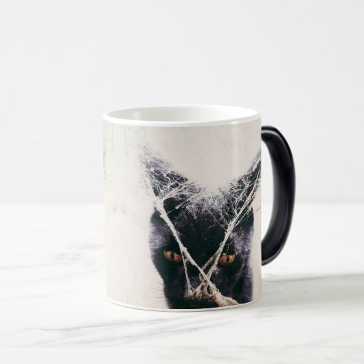 Gehirn-Nebel-Pfeiler-Netzkitty-Kaffee-Tasse Verwandlungstasse (VorderseiteRechts)