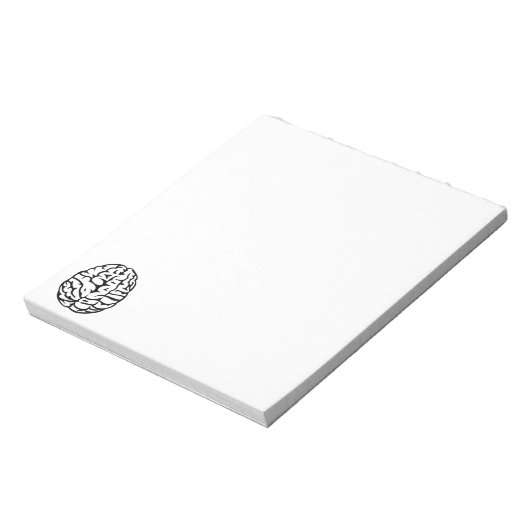 Gehirn Notizblock (Rotiert)