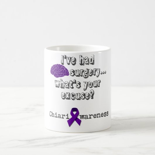 Gehirn-Operation Kaffeetasse (Mittel)