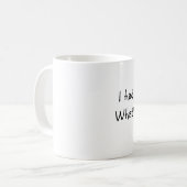 Gehirn-Operations-Tasse Kaffeetasse (Vorderseite Links)