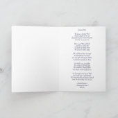 Gehirn-Operations-Überlebend-Gedicht-Karte Karte (Innenseite)