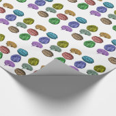 Gehirn-Papier 4 Geschenkpapier (Ecke)