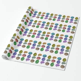 Gehirn-Papier 4 Geschenkpapier