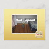 Gehirn Postkarte (Vorderseite)