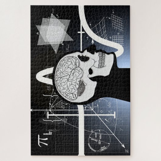 Gehirn Puzzle (Vertikal)