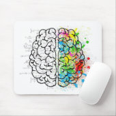 Gehirn-Reihe Mousepad (Mit Mouse)