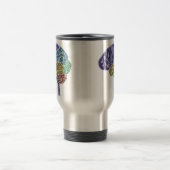 Gehirn-Reise-Tasse Reisebecher (Mittel)