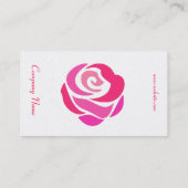 Gehirn-Rosen-Geschäftskarte… Visitenkarte (Rückseite)