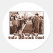 Gehirn Rotting Fun! Runder Aufkleber (Vorderseite)