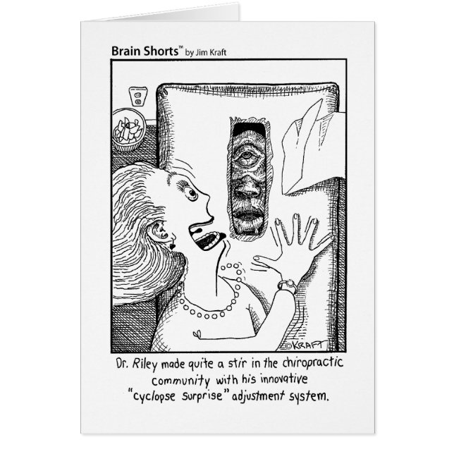 Gehirn schließt "Zyklop-Überraschung" durch Jim (Vorne)